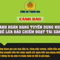 Cảnh giác bị 58win.com khi đăng ký tuyển dụng làm việc cho ngân hàng qua mạng 58win com đăng nhập
