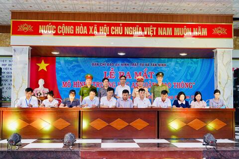 Xã Tân Ninh ra mắt mô hình “Trường học 58win app giao thông”