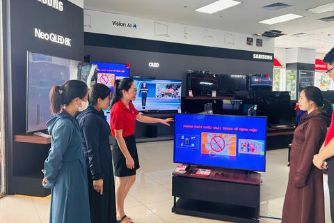 Nhân rộng mô hình "Màn hình số - Tuyên truyền, cảnh báo 58win1 và CNCH"
