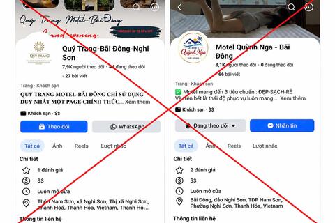Cảnh giác với thủ đoạn 58win.com chiếm đoạt tài sản qua hình thức đặt phòng trên các trang mạng Facebook giả mạo
