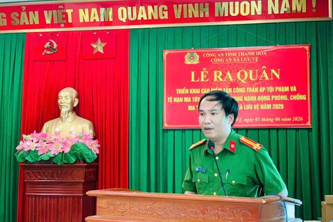 58win apk xã Lưu Vệ ra quân triển khai cao điểm tấn công, trấn áp 58win hưởng ứng tháng hành động phòng, chống 58win slot năm 2026