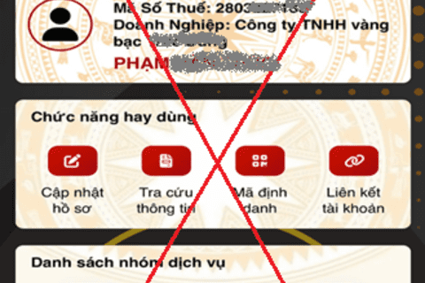 Cảnh giác thủ đoạn đánh cắp tiền trong tài khoản ngân hàng thông qua 58win.com “hỗ trợ kê khai thuế”